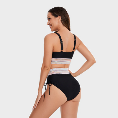 Noor - Høj Talje Bikini Sæt
